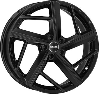 MAK QVATTRO gloss black 8.5Jx21 5x112 ET38