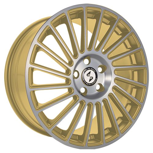 ETABETA VENTI-R gold matt full polished 8.5Jx19 5x120 ET42