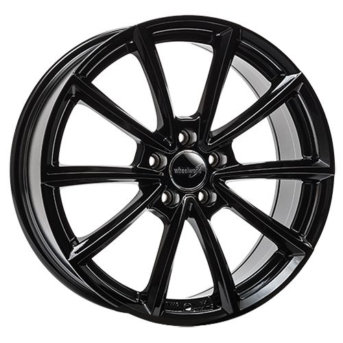 WHEELWORLD-2DRV WH28 schwarz glänzend lackiert 8.5Jx19 5x112 ET45