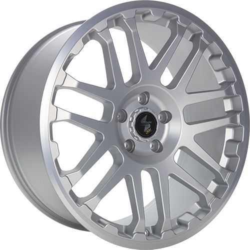 ETABETA COMBAT Silver matt lip polished 8.0Jx18 5x130 ET40