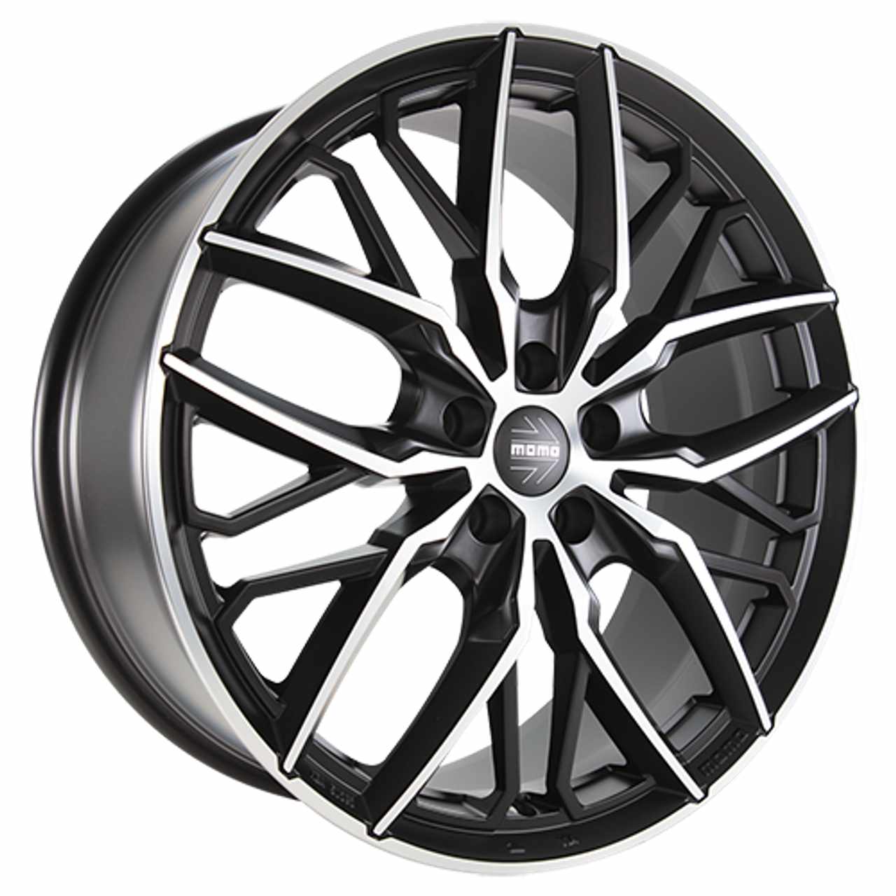 MOMO WHEELS SPIDER black matt polish 10.0Jx20 5x120 ET35