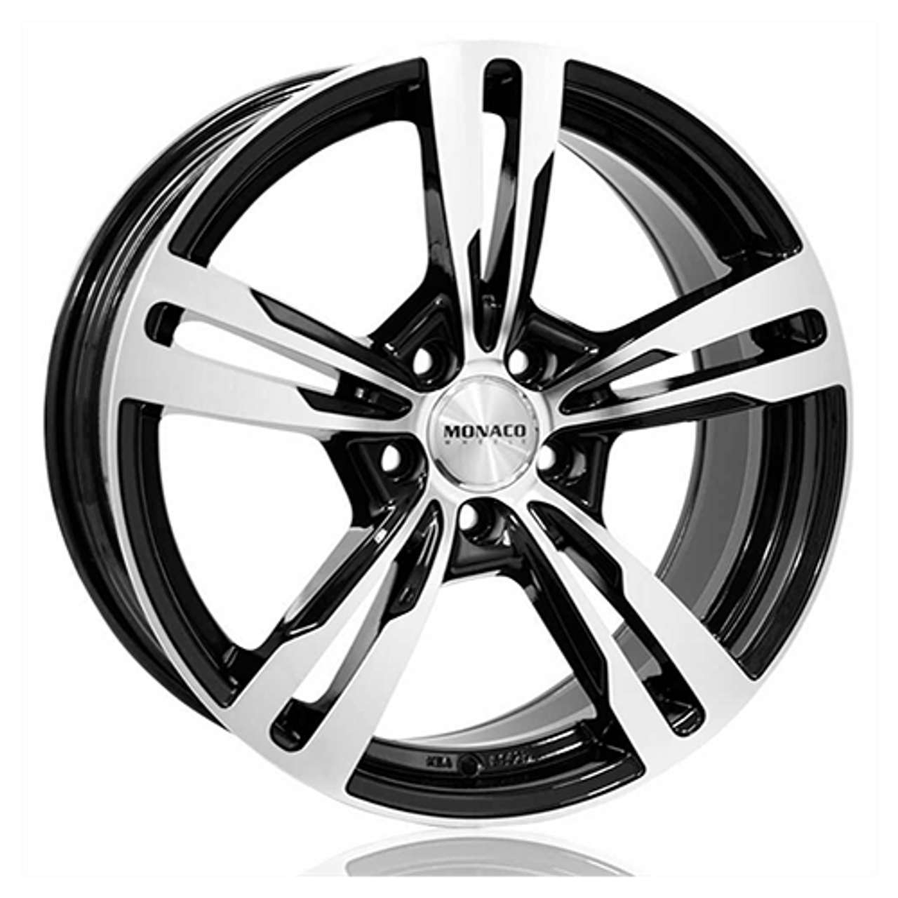 MONACO WHEELS MONACO GP4 black gloss polished 9.5Jx21 5x112 ET35