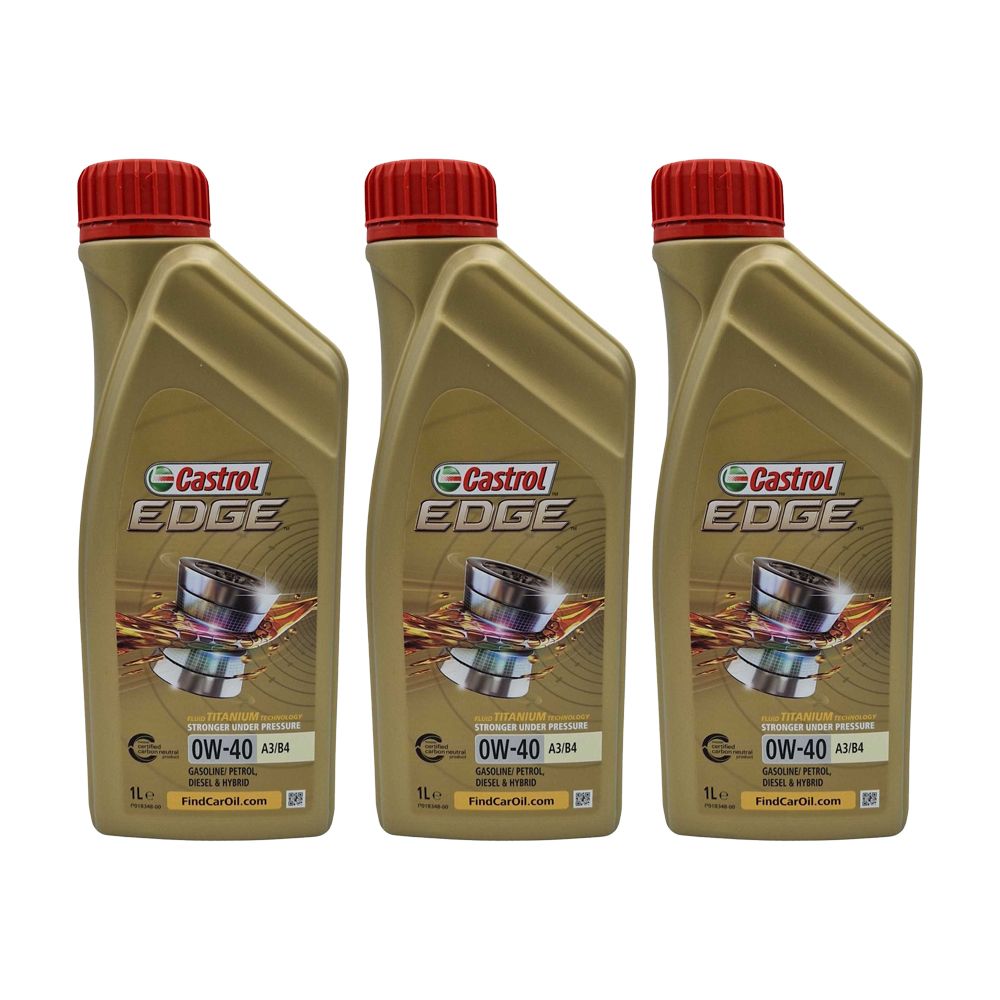 Castrol Edge 0W-40 A3/B4 3x1 Liter