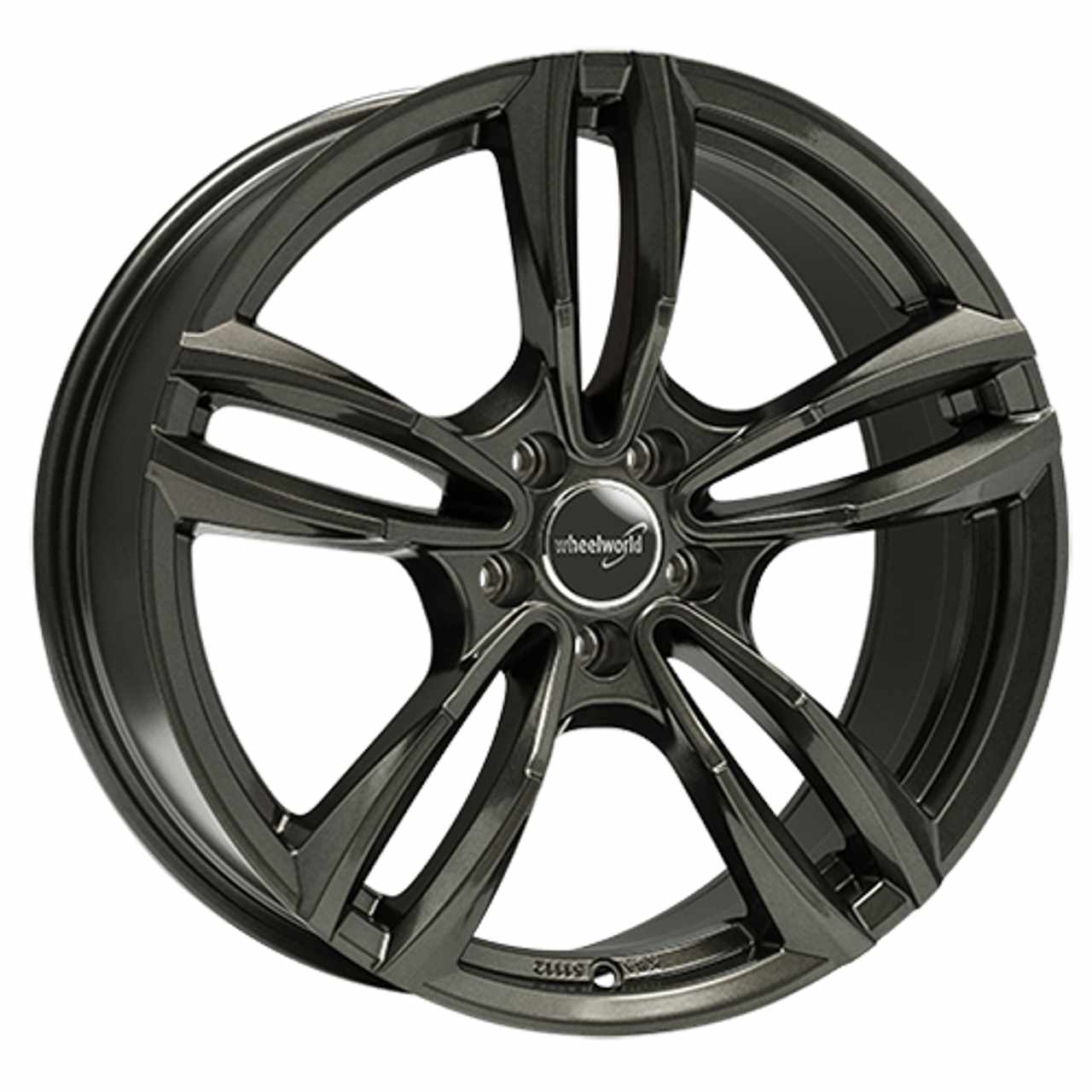 WHEELWORLD-2DRV WH29 Dark Gunmetal lackiert 7.5Jx17 5x120 ET35