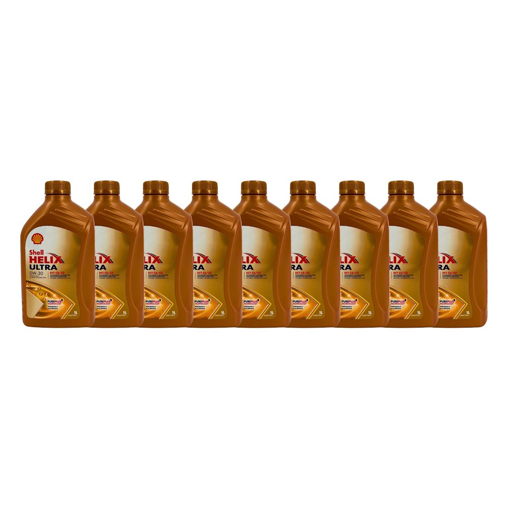 Shell Helix Ultra ECT C2 C3 0W-30 9x1 Liter