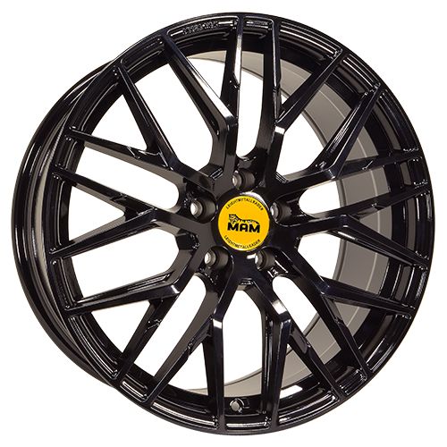 MAM MAM RS4 black painted 8.5Jx19 5x112 ET45