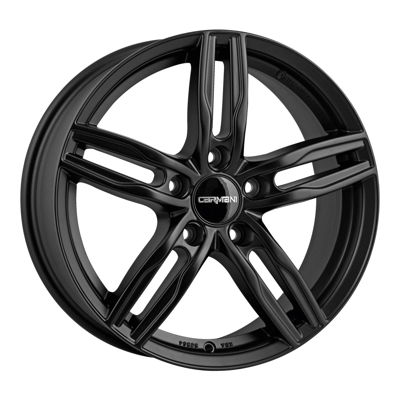 CARMANI CA 14 PAUL black matt 6.5Jx16 5x114.3 ET38