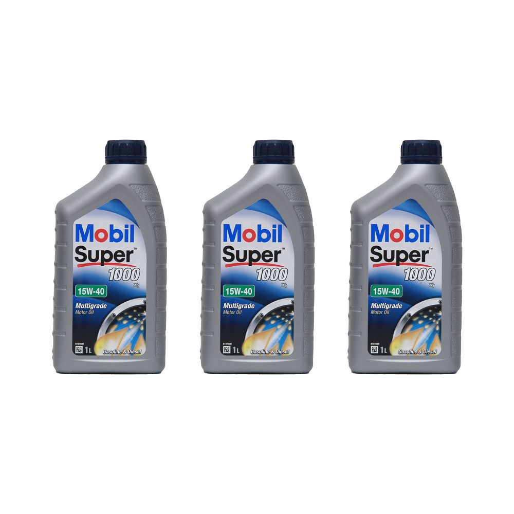 Mobil Super 1000 X1 15W-40 3x1 Liter