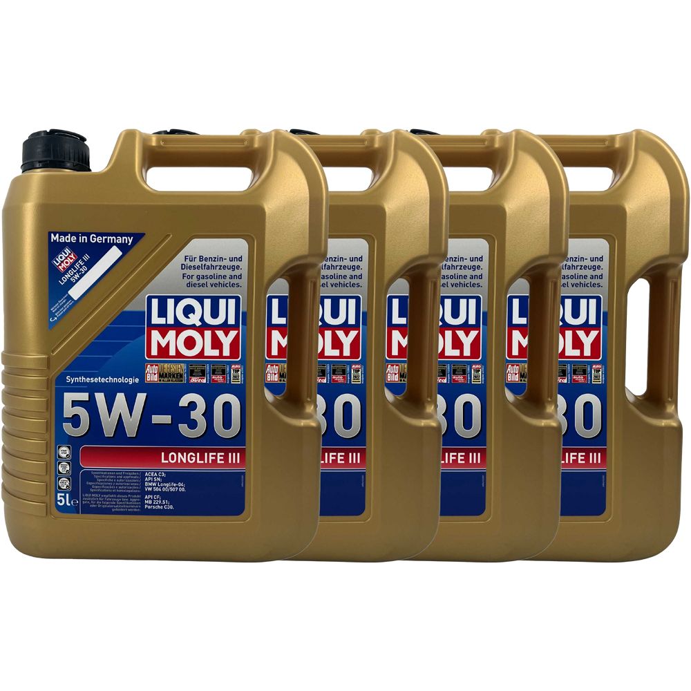 Liqui Moly Longlife III 5W-30 4x5 Liter