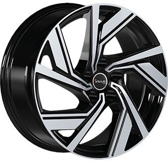 AVUS RACING AC-521 black polished 7.5Jx19 5x114 ET45