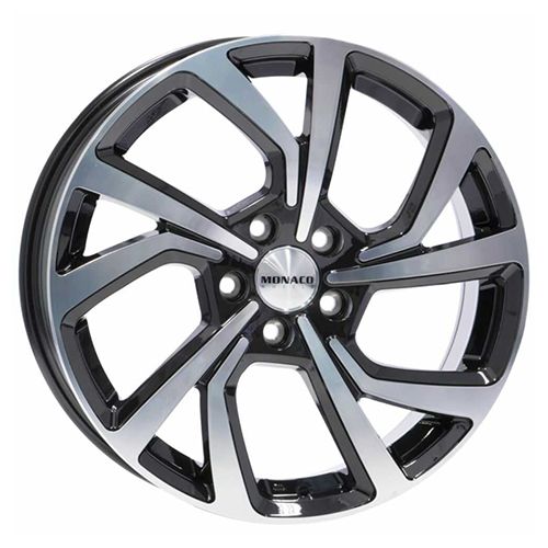 MONACO WHEELS MONACO PACE black gloss polished 7.5Jx18 5x108 ET45