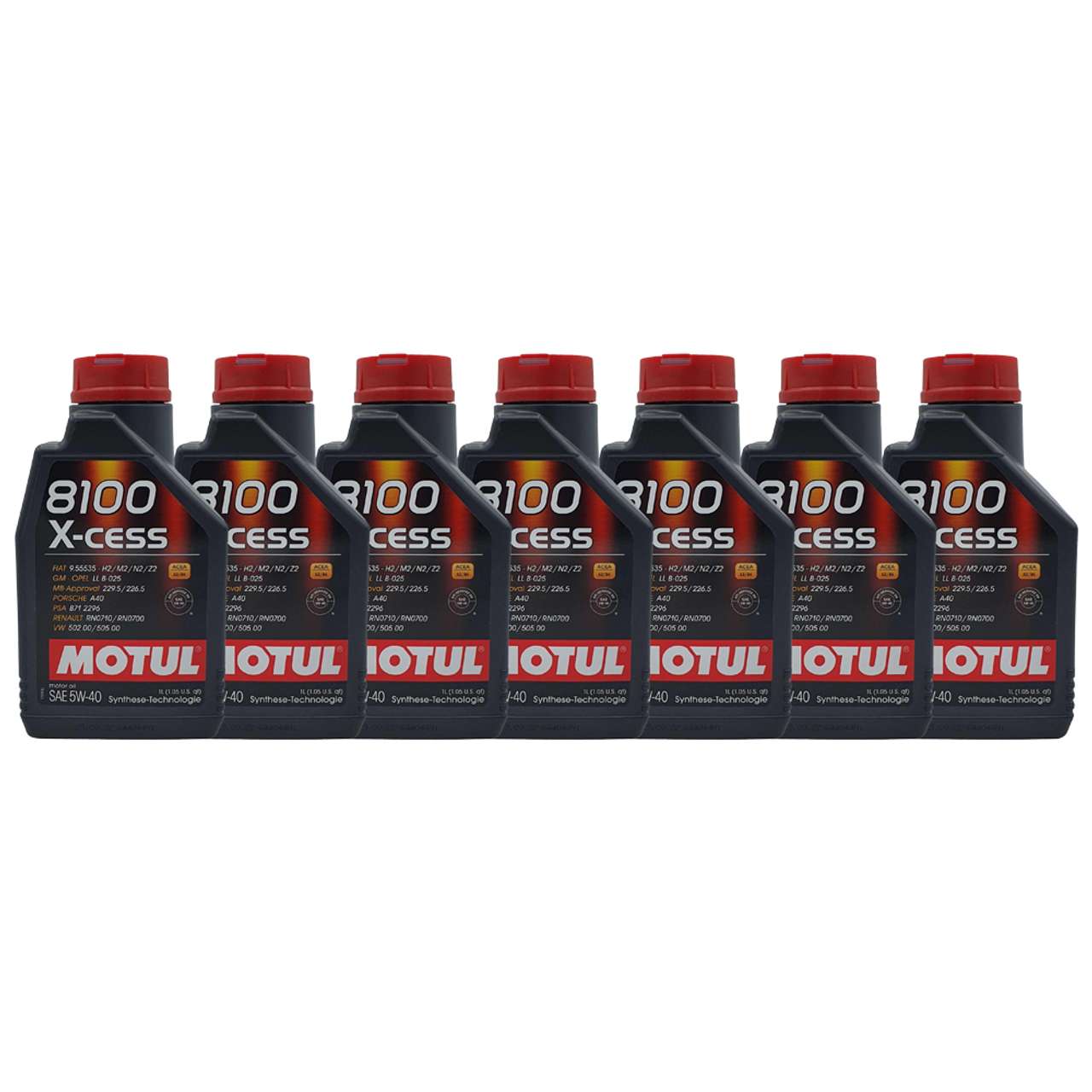 Motul 8100 X-cess GEN2 5W-40 7x1 Liter