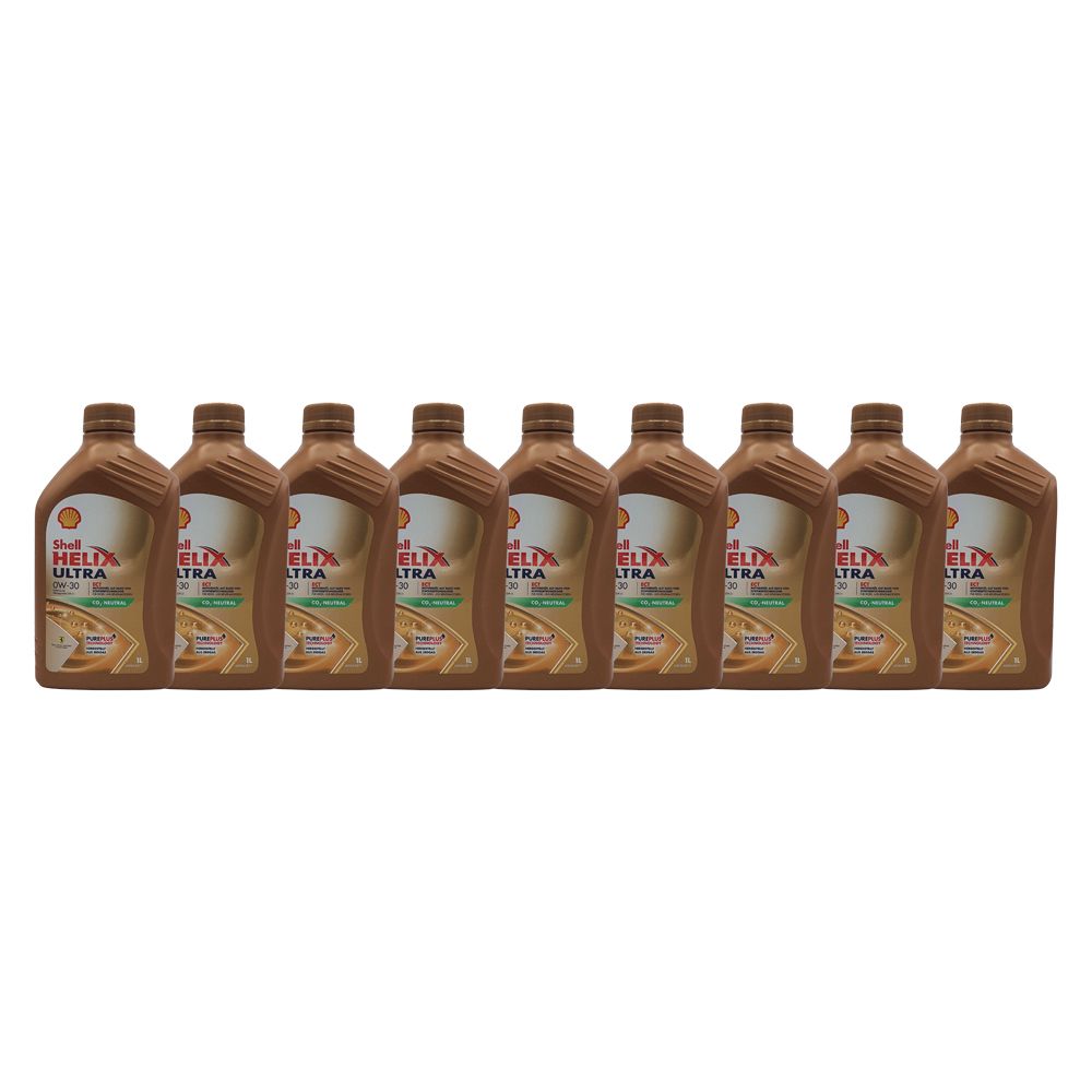 Shell Helix Ultra ECT 0W-30 9x1 Liter