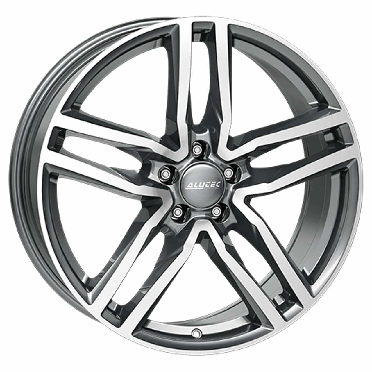 ALUTEC IKENU 5-LOCH graphit frontpoliert 8.0Jx18 5x105 ET38