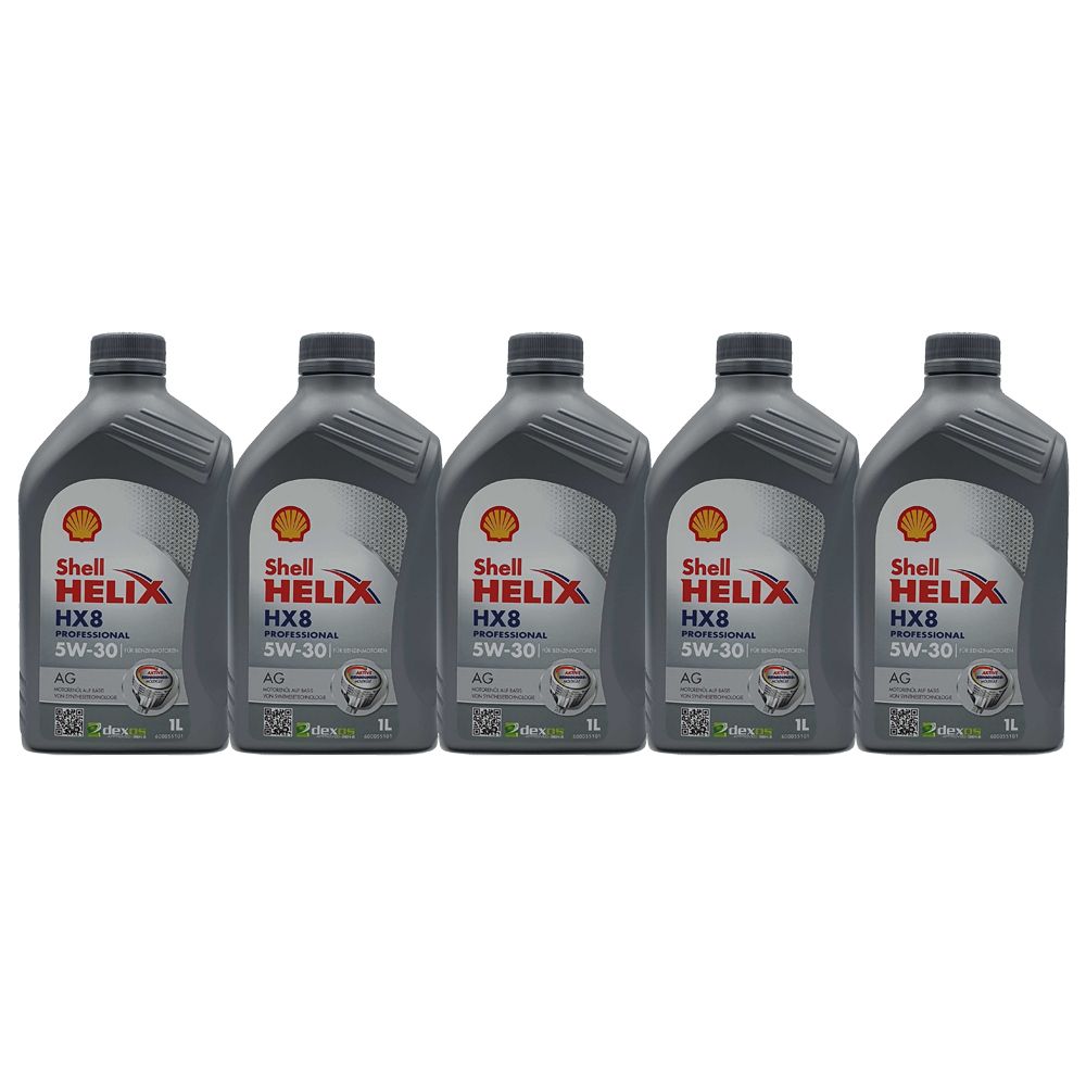 Shell Helix HX8 Professional AG 5W-30 5x1 Liter