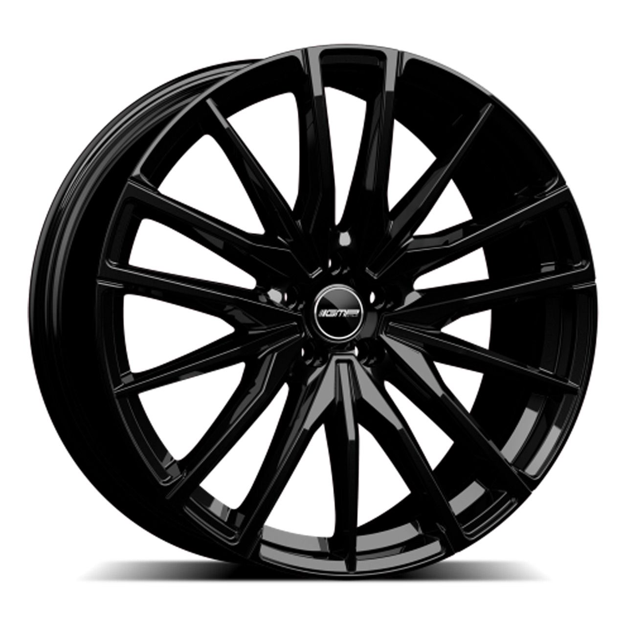 GMP SPARTA black glossy 9.5Jx22 5x112 ET37