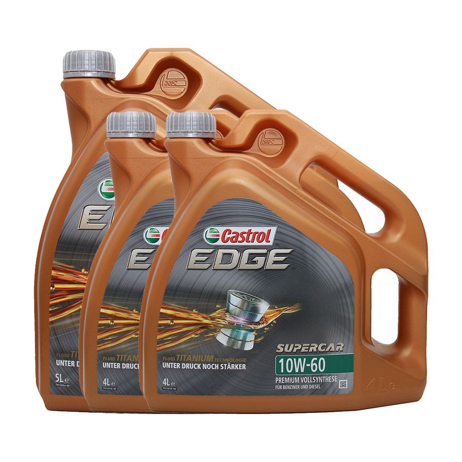 Castrol Edge 10W-60 2x4+1x5 Liter