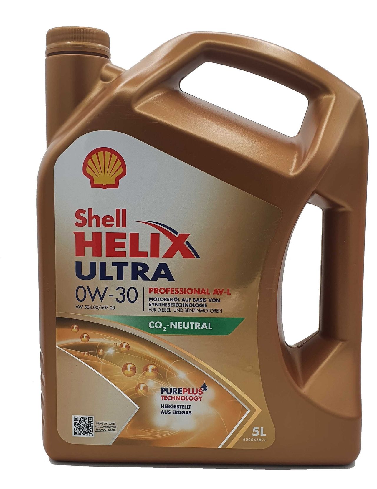 Shell Helix Ultra Professional AV-L 0W-30 5 Liter