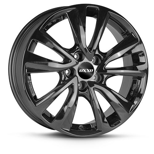 OXXO WHEELS OBERON 5 BLACK schwarz 6.5Jx16 5x114.3 ET50