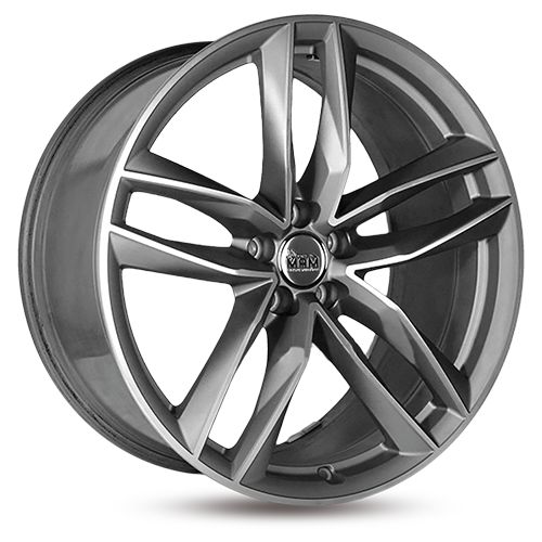 MAM MAM RS3 palladium front polished 8.5Jx20 5x112 ET45