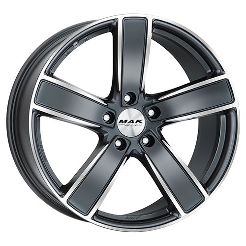 MAK TURISMO-D-FF gun metal mirror face 10.5Jx20 5x130 ET64