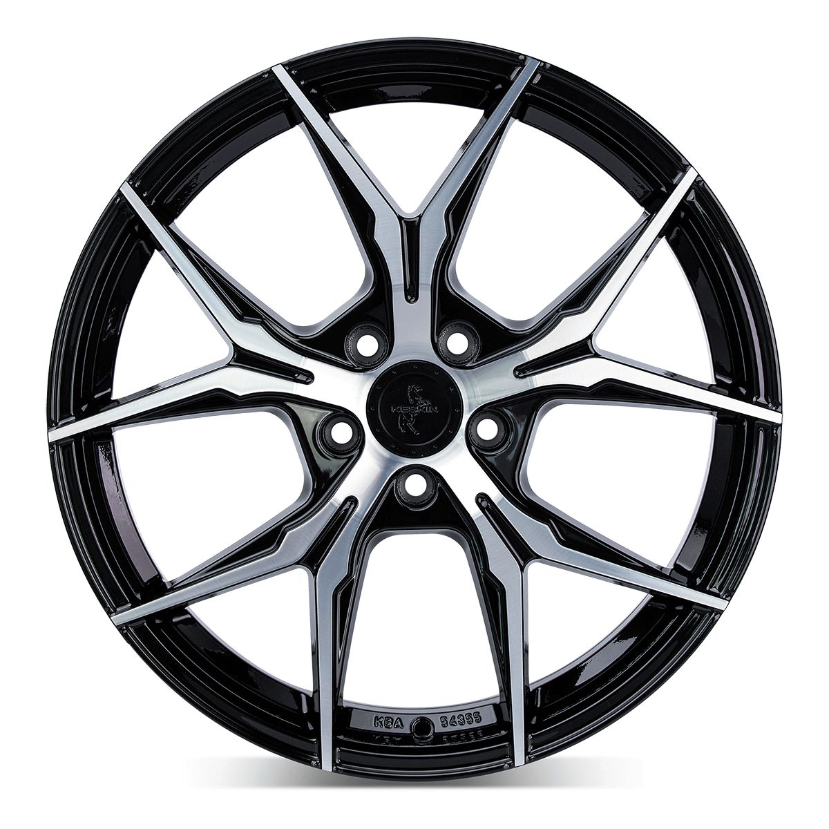 KESKIN KT19N black front polished 8.5Jx19 5x114.3 ET40