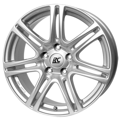 RC-DESIGN RC28 kristallsilber 6.5Jx15 5x100 ET38