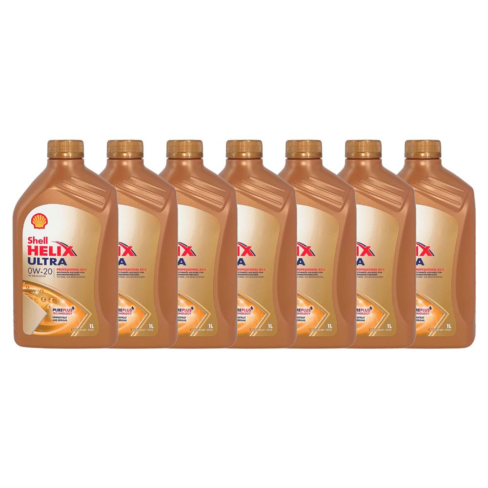 Shell Helix Ultra Professional AV-L 0W-20 7x1 Liter