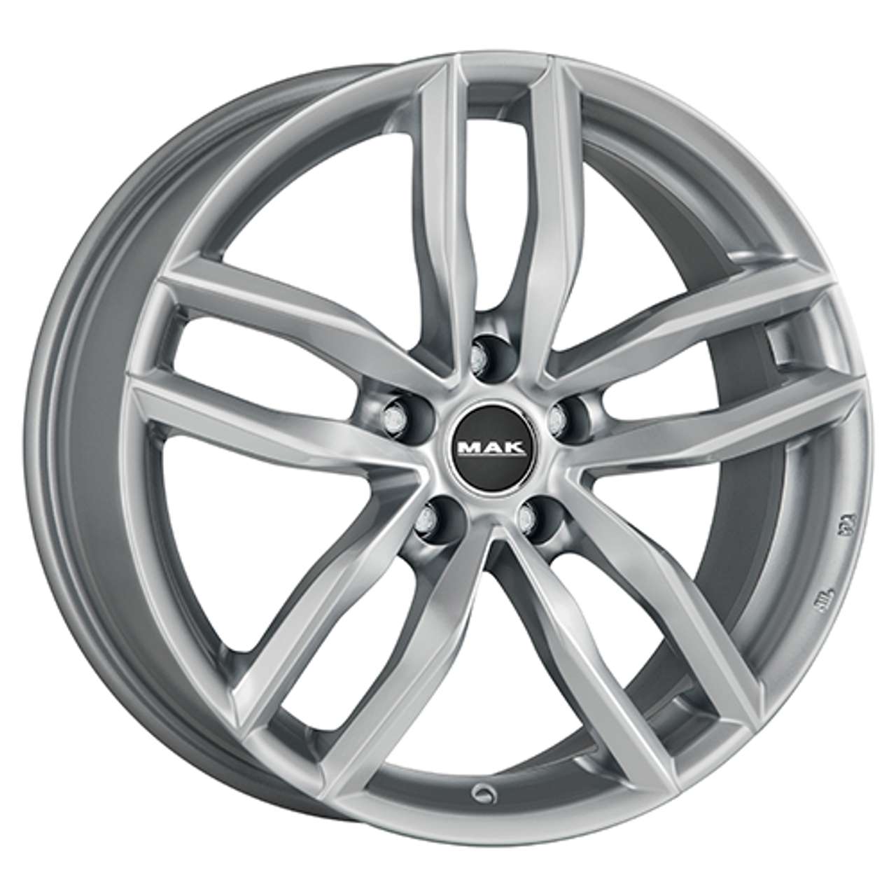 MAK SARTHE silber 7.5Jx17 5x112 ET30