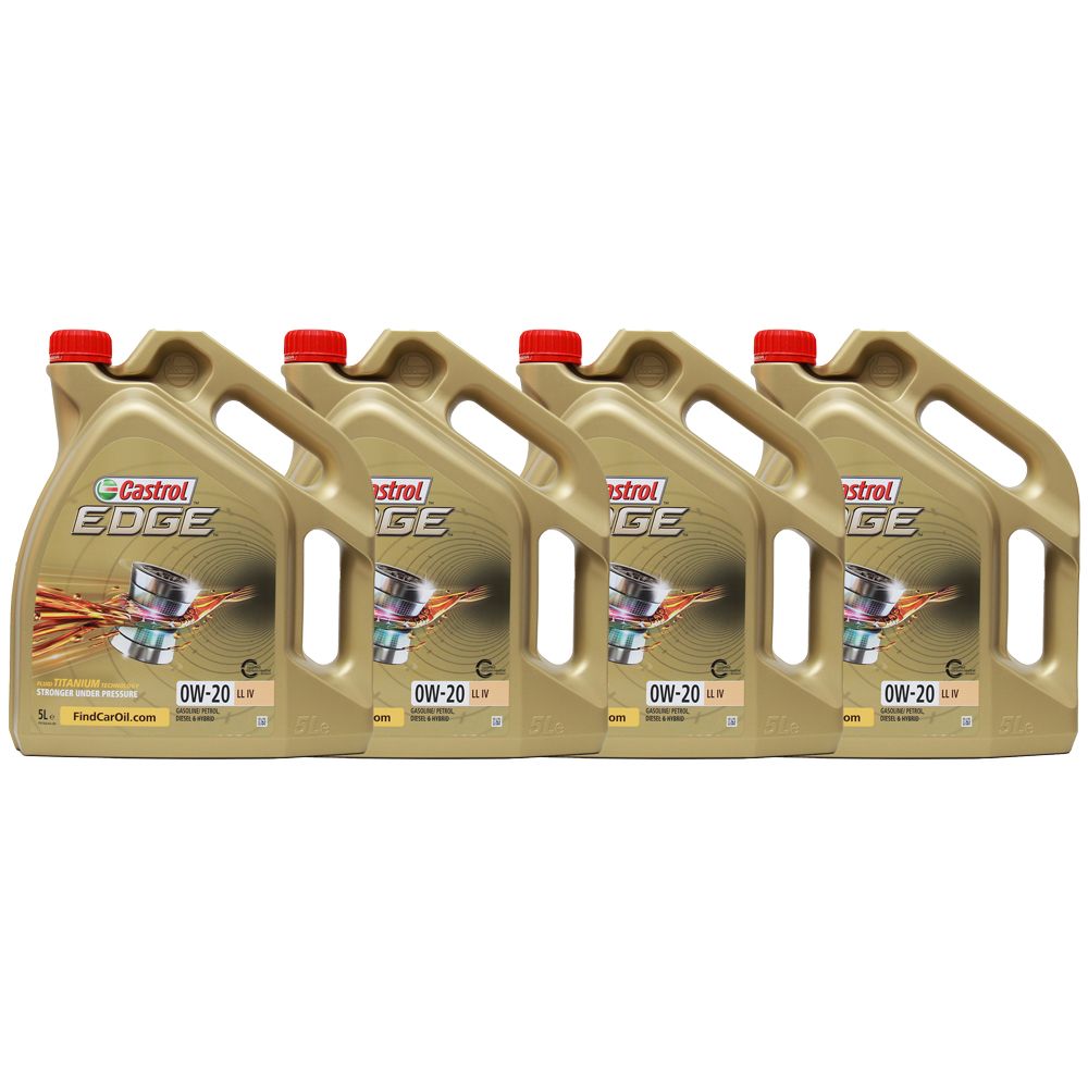 Castrol Edge 0W-20 LL IV 4x5 Liter