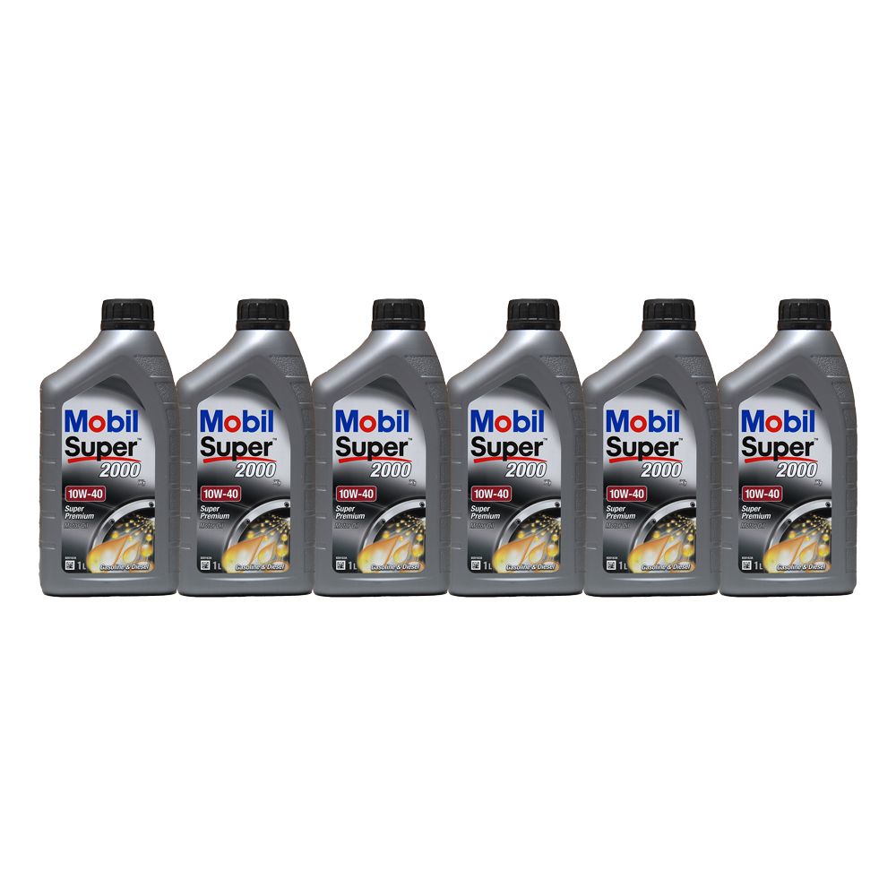 Mobil Super 2000 X1 10W-40 6x1 Liter