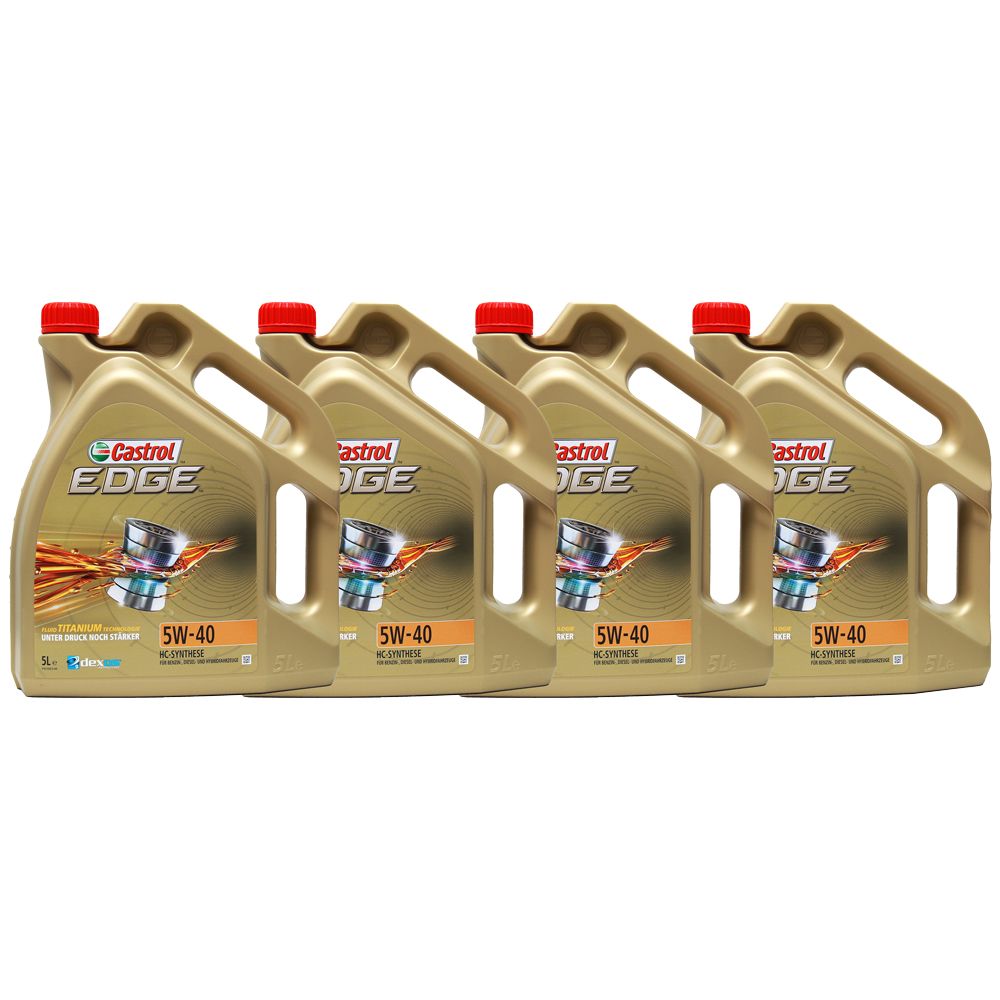 Castrol Edge 5W-40 4x5 Liter