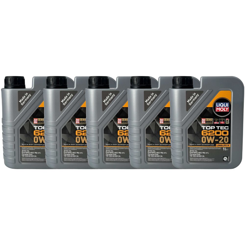 Liqui Moly Top Tec 6200 0W-20 5x1 Liter