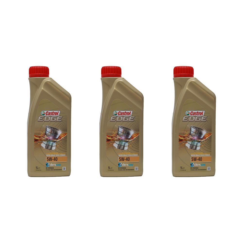 Castrol Edge Fluid Titanium 5W-40 3x1 Liter