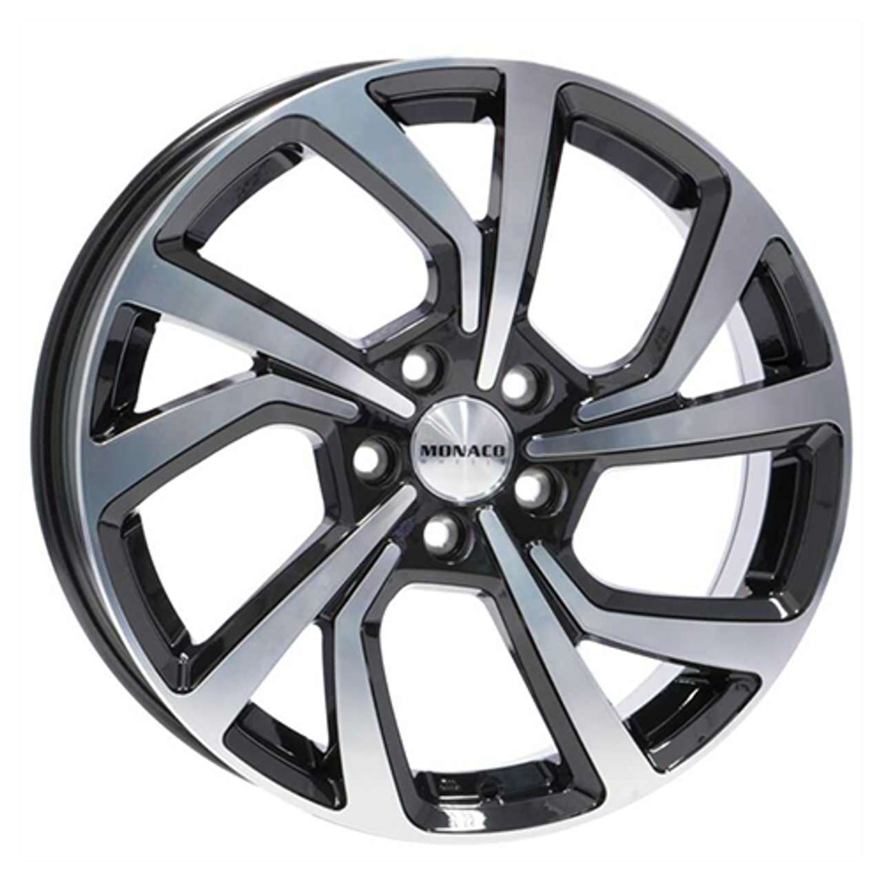 MONACO WHEELS MONACO PACE black gloss polished 7.5Jx18 5x108 ET45