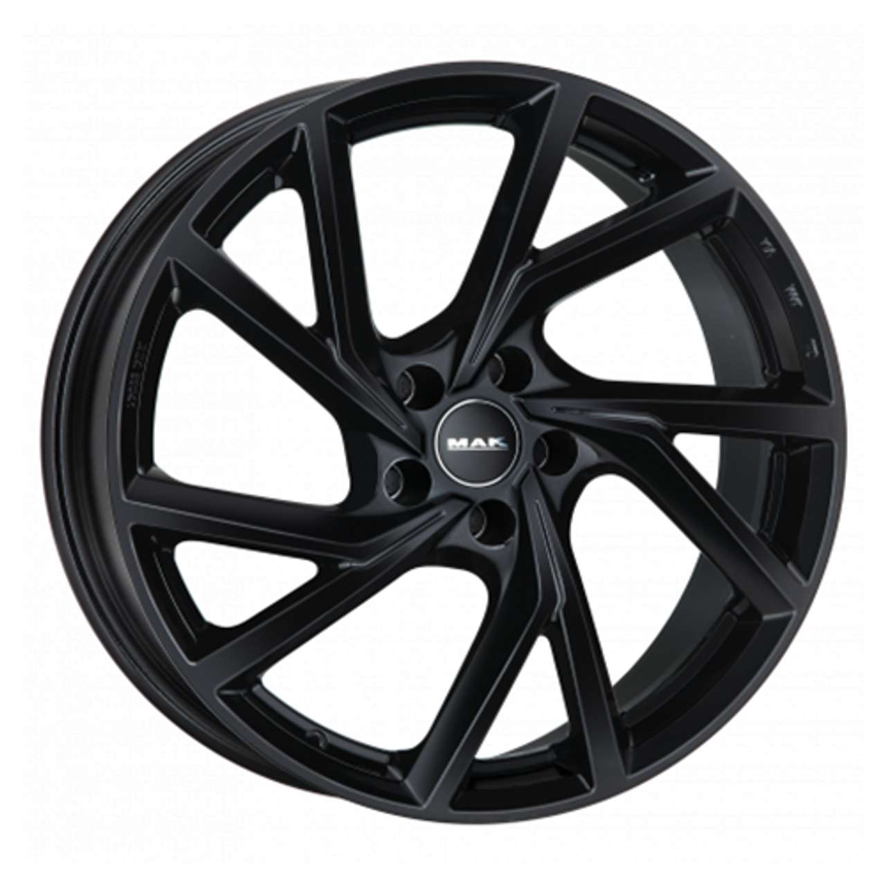 MAK KASSEL gloss black 8.0Jx20 5x112 ET48