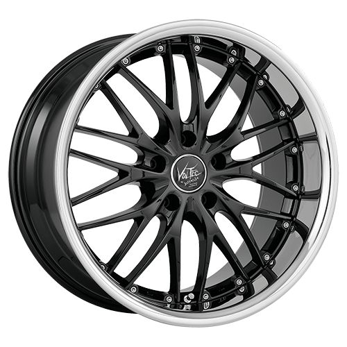 BARRACUDA VOLTEC T6 Higloss-Black/Inox-Lip 9.0Jx19 5x120 ET38