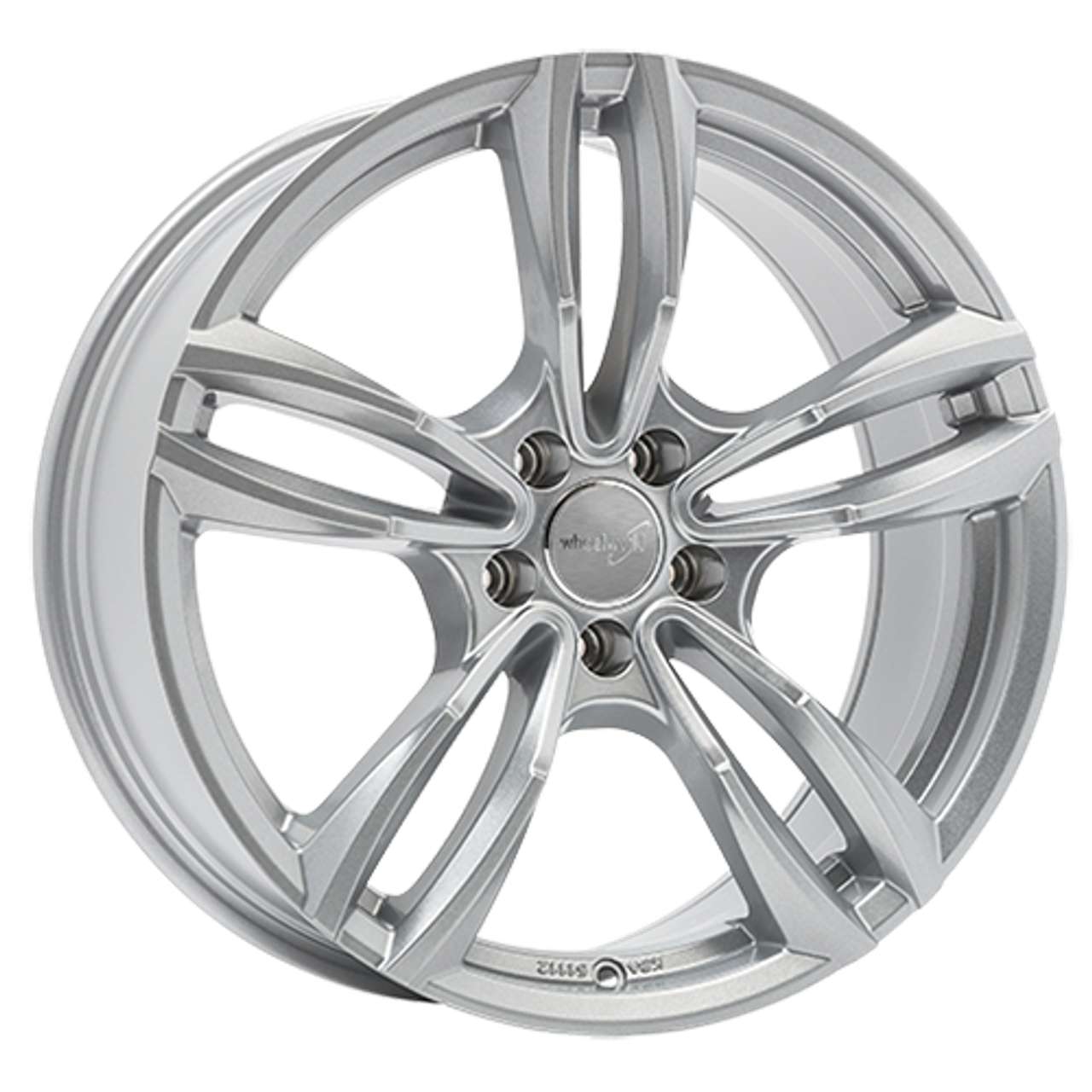 WHEELWORLD-2DRV WH29 RS Race Silber lackiert 8.5Jx19 5x120 ET35