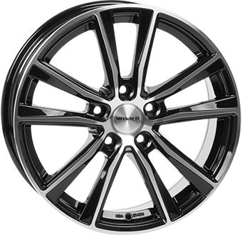 MONACO WHEELS MONACO MC6 black gloss polished 7.5Jx17 5x114.3 ET42