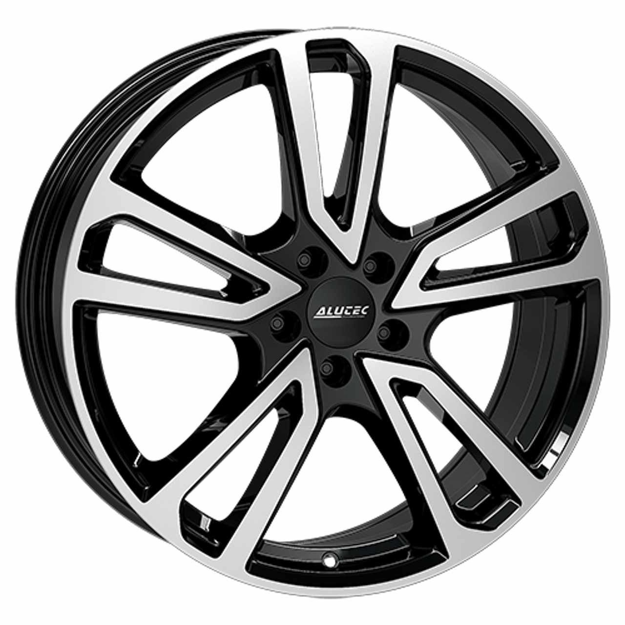 ALUTEC TORMENTA diamantschwarz frontpoliert 7.5Jx17 5x108 ET50.5