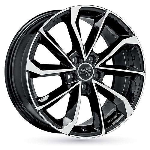 MSW (OZ) MSW 42 gloss black full polished 8.0Jx19 5x108 ET45