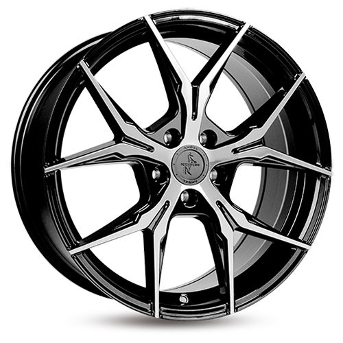 KESKIN KT19 ANGEL black front polished 8.0Jx18 5x108 ET45