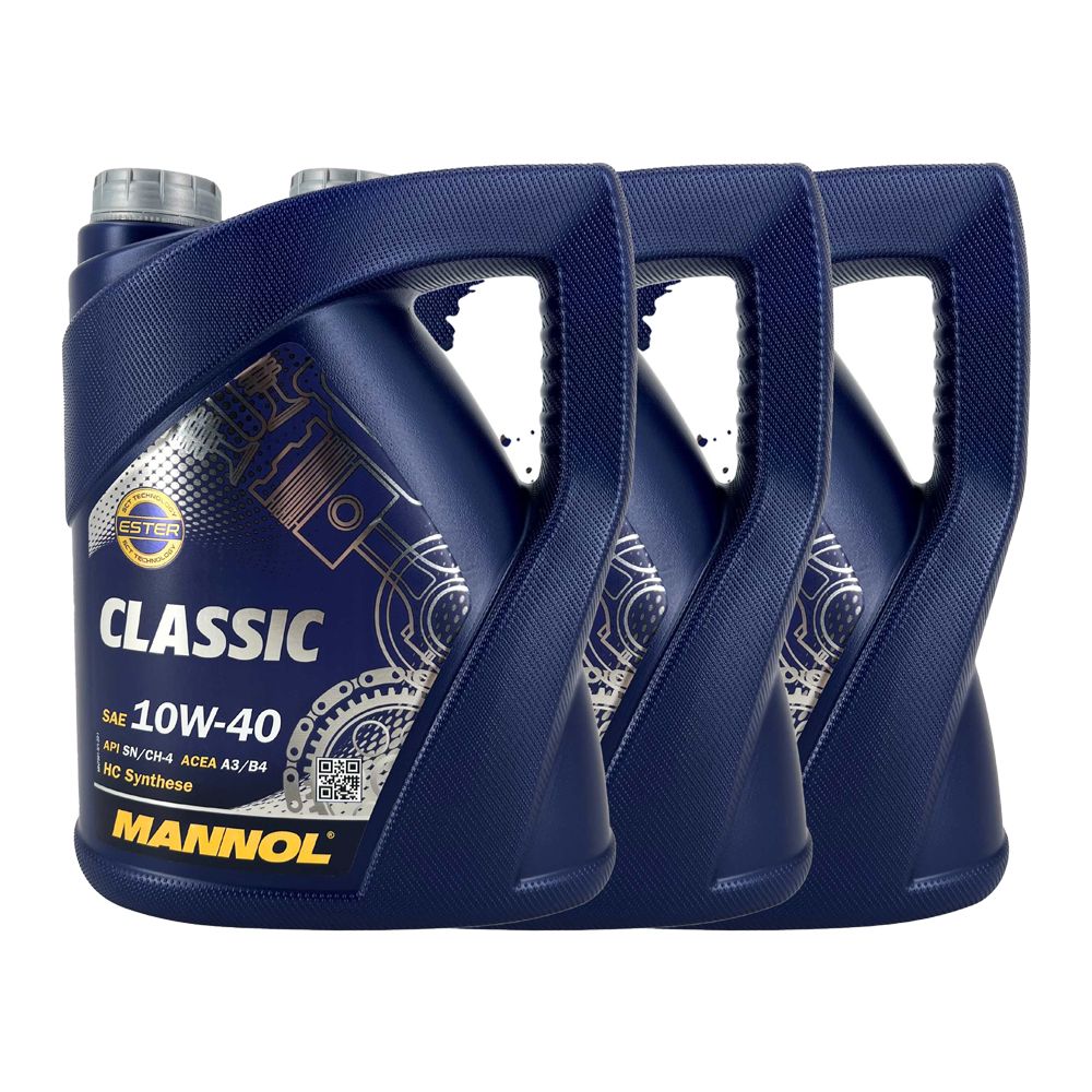 Mannol Classic 10W-40 3x5 Liter