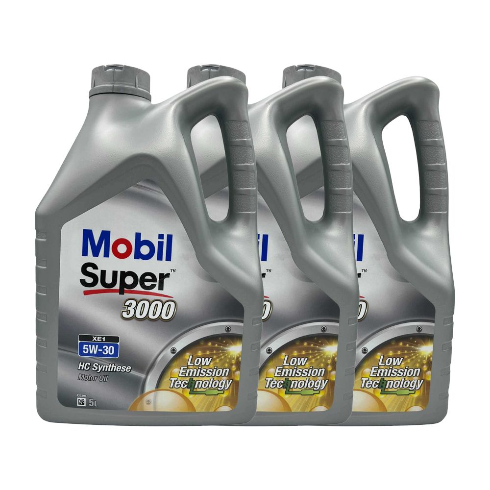 Mobil Super 3000 XE1 5W-30 3x5 Liter