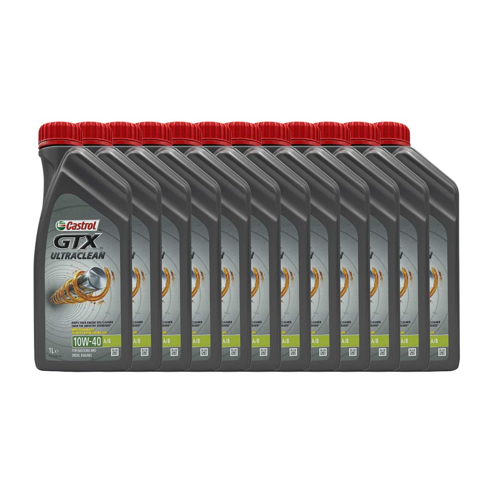 Castrol GTX Ultraclean 10W-40 A/B 12x1 Liter