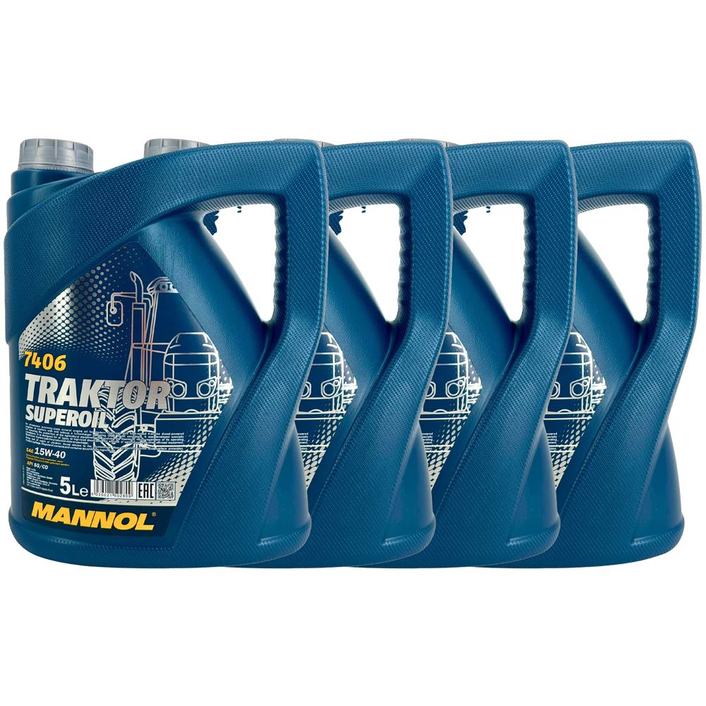 Mannol Traktor Superoil 15W-40 4x5 Liter