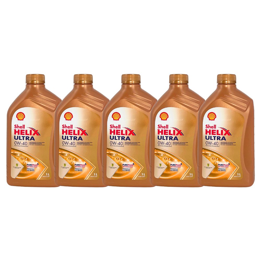 Shell Helix Ultra 0W-40 5x1 Liter