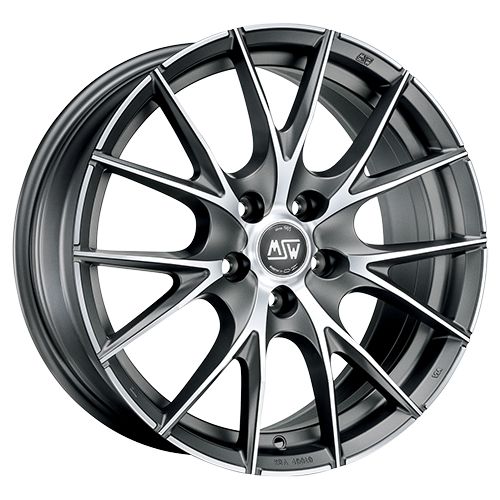 MSW (OZ) MSW 25 matt titanium full polished 8.0Jx18 5x112 ET21