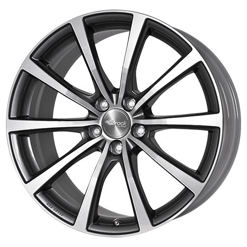 BROCK B32 himalaya grey vollpoliert 7.5Jx19 5x108 ET55