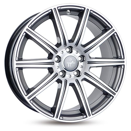 KESKIN KT16 DYNAMIC palladium front polished 8.5Jx19 5x112 ET30